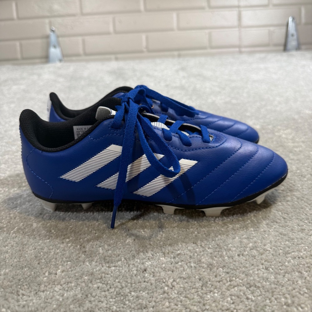 Adidas Goletto VIII FG J Kid Soccer Cleats Royal Blue White NIB 3.5Y Firm Ground - Picture 4 of 16